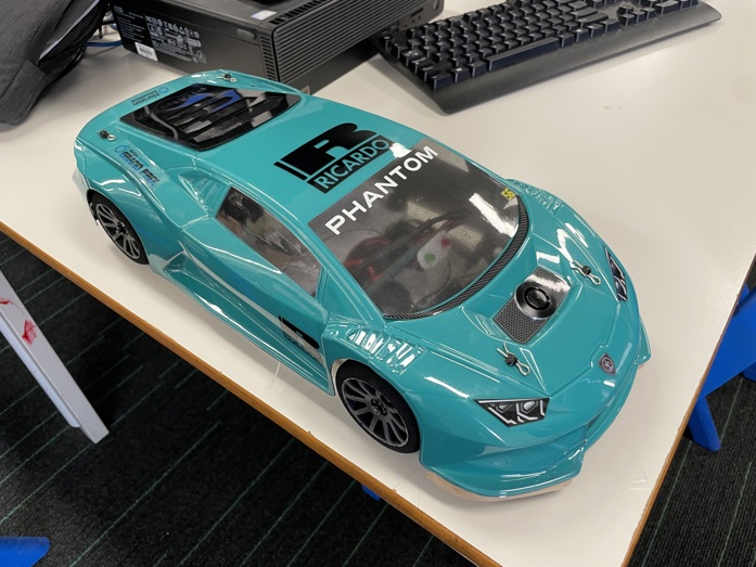 Brighton Secondary’s School’s hydrogen powered miniature racing car named ‘Phantom’