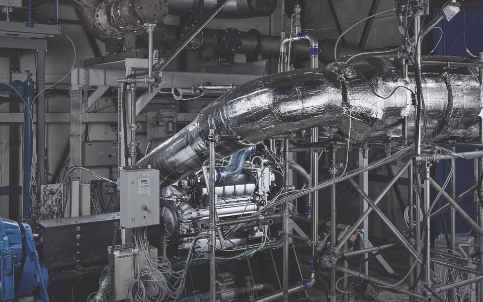 Ice Large Engine Testing