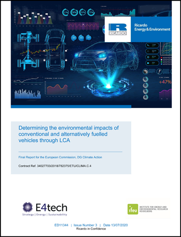 european-report-on-lifecycle-impacts-of-road-vehicles-cover