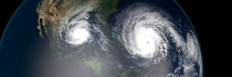 Hurricanes from space