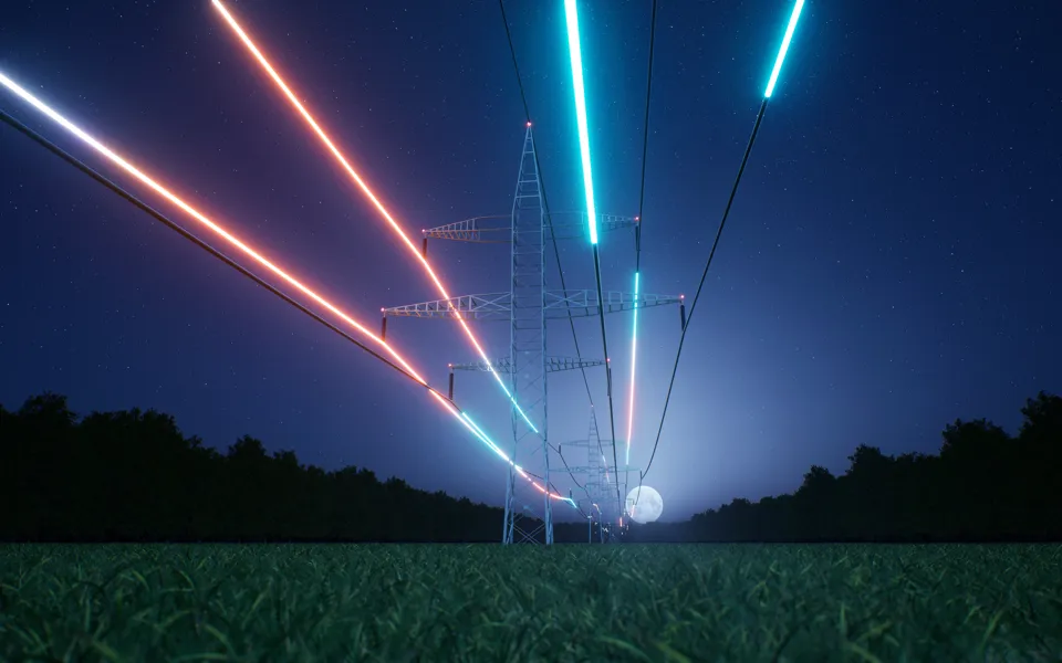 Grid Electricity Power Energy Flow Pylon 2337381931