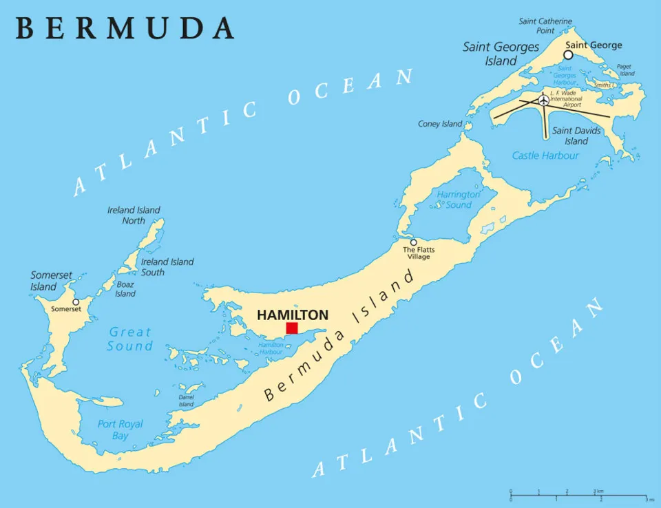 Bermuda Map Shutterstock 283521695