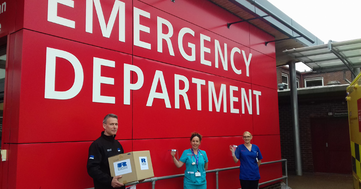 sussex-surrey-nhs-getting-delivery-of-ppe-face-shields