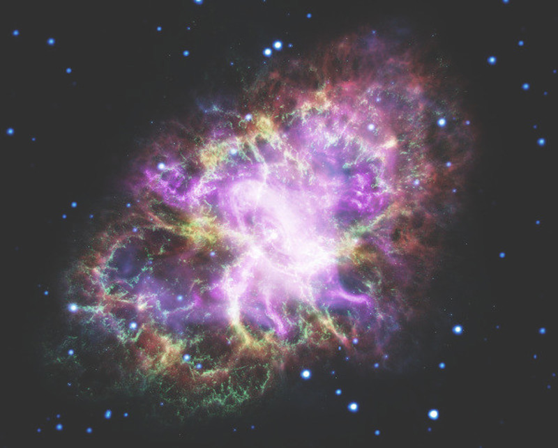 Crab nebula image from NASA