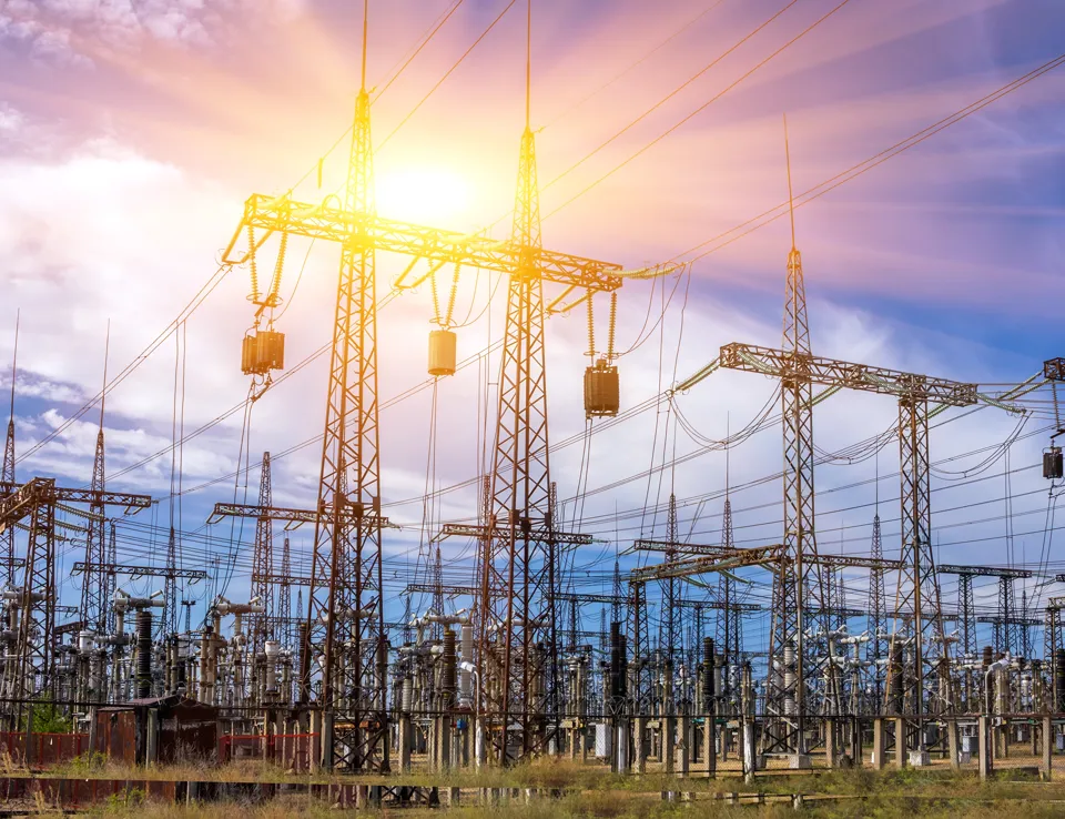 Power Substation Transformer 337711232