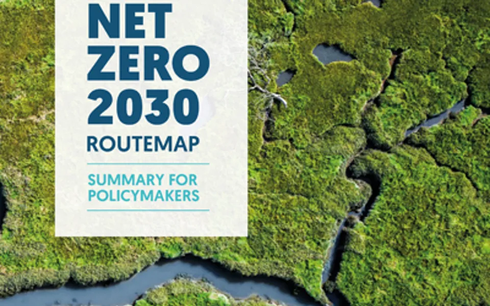 Water Uk Net Zero 2030 Routemap Summary Cover