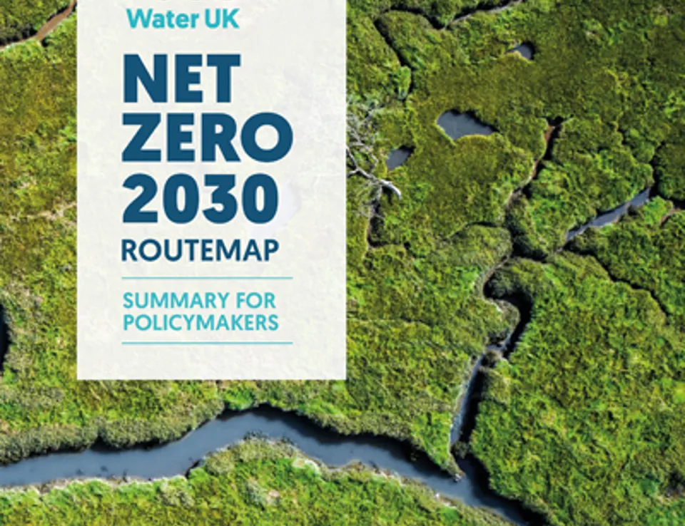 Water Uk Net Zero 2030 Routemap Summary Cover