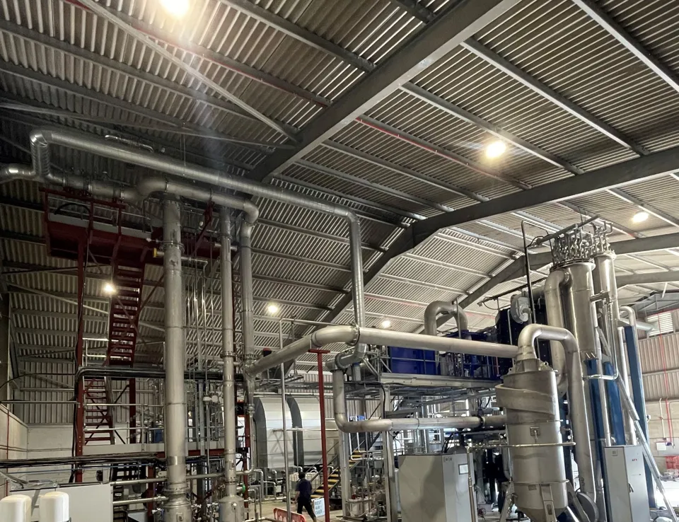Negative Emissions Cogeneration Technology Plant Full Crop