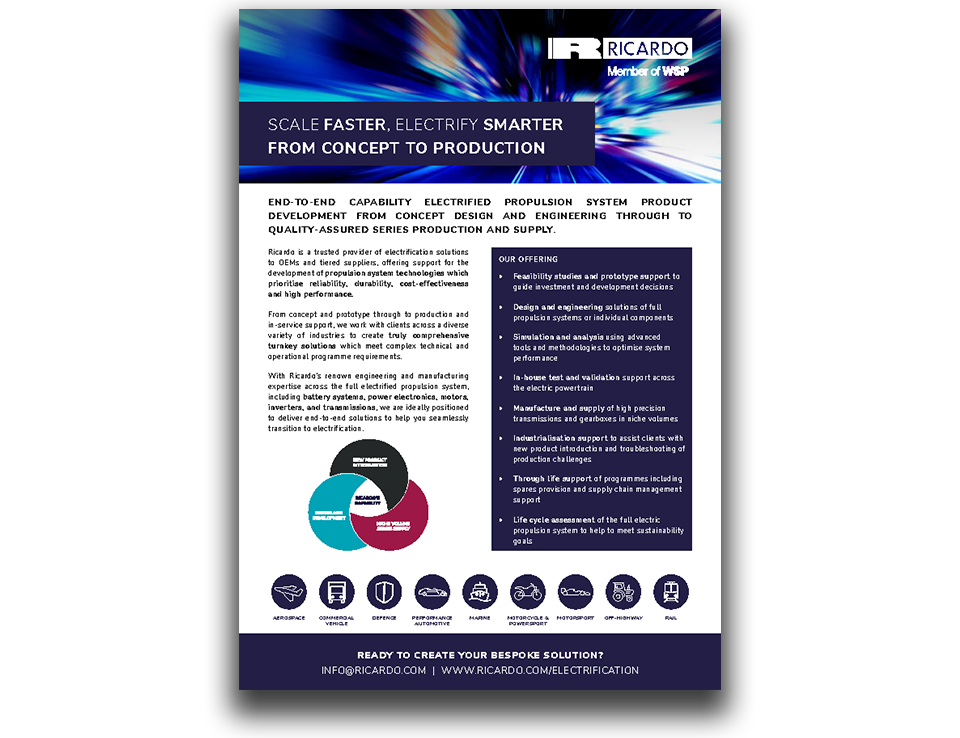 Electrification Solutions