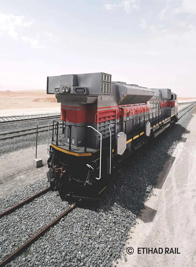 Etihad Rail Locomotive Clrd