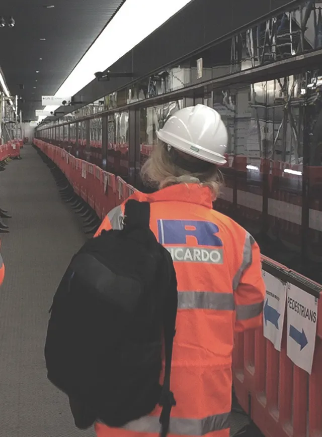 Elizabeth Line Crossrail London Railway Safety Tour