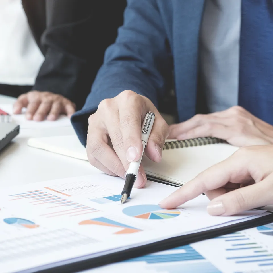 Charts Pen Pointing