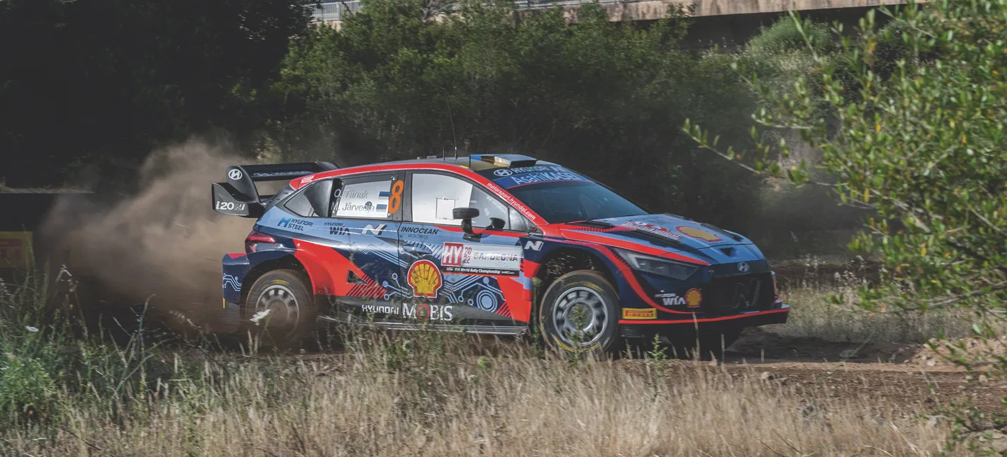 Hyundai Motorsport Secure A 1 2 Victory At Sardinia Rally