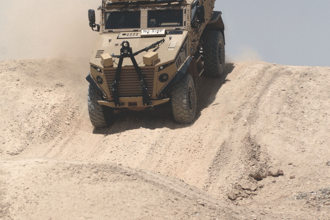 Truck on sand