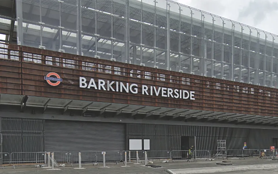 Barking Riverside Railway Station Under Construction (1)