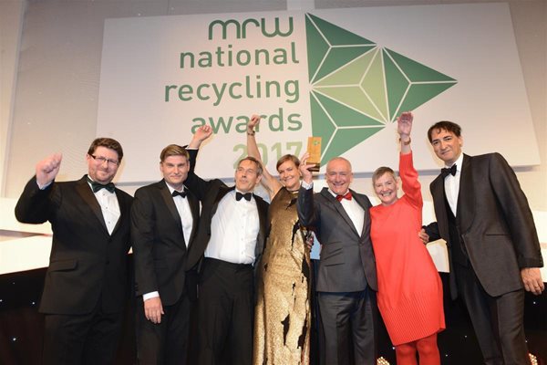 MRW national recycling awards - Ricardo supports win
