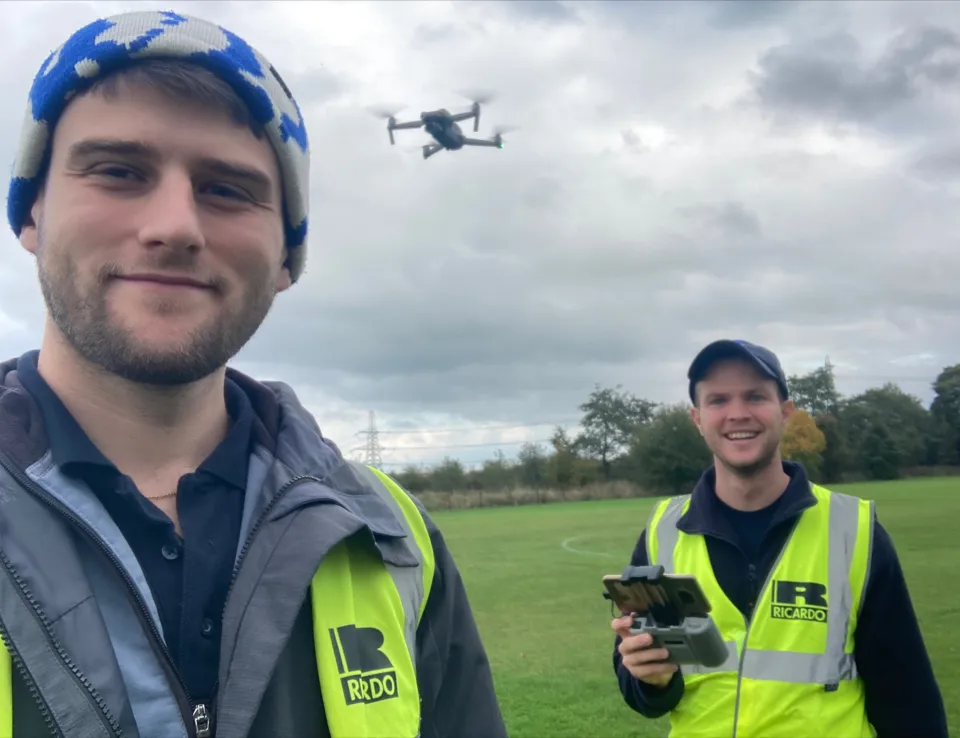 Water Team Drone Flying