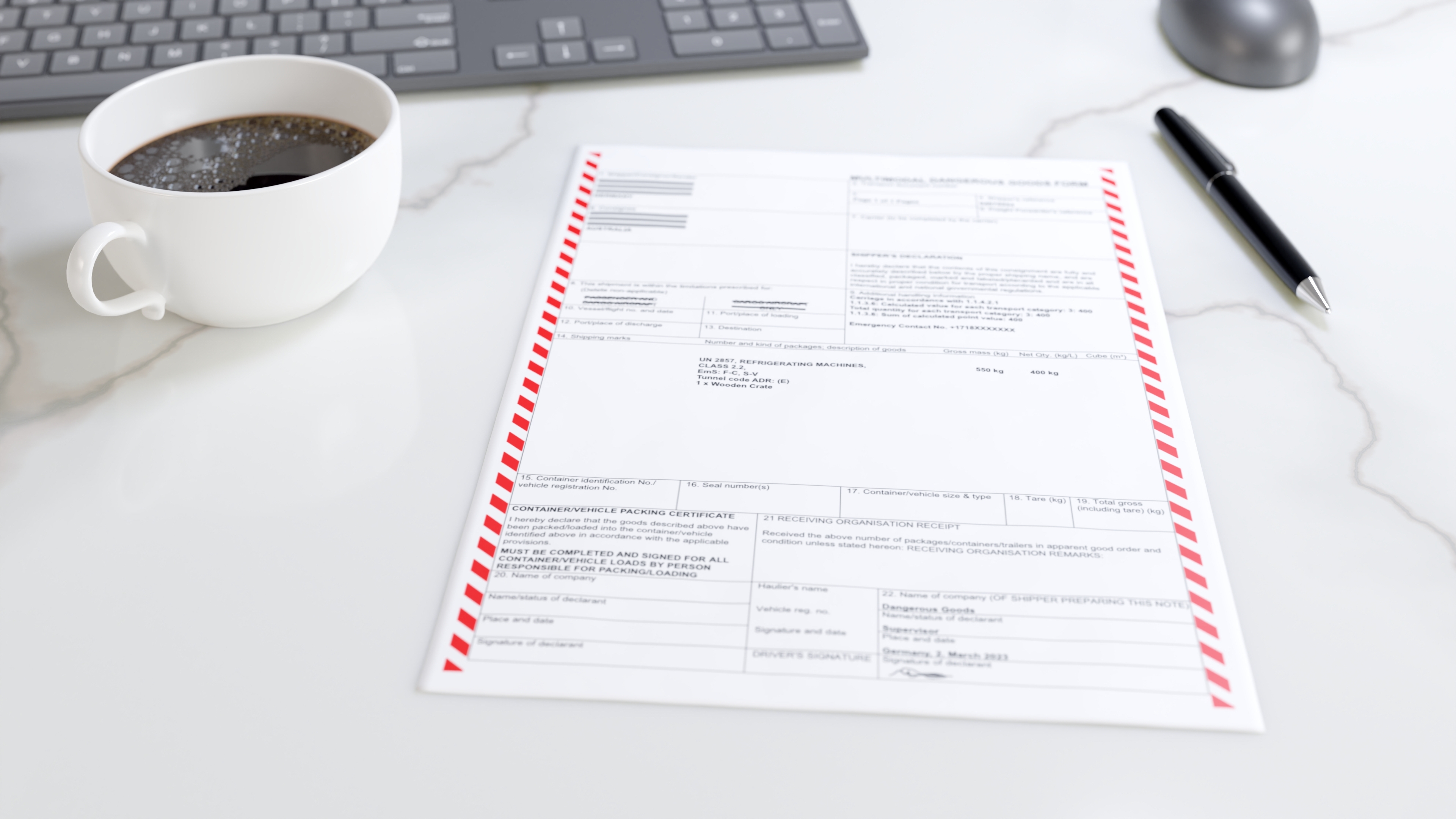 Dangerous Goods Note 2270370485