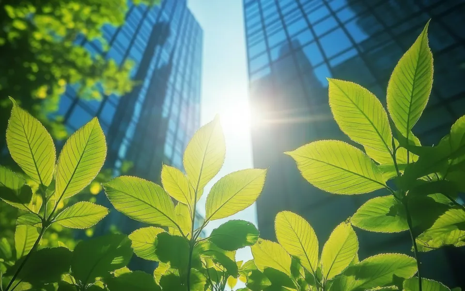 Building And Leaves