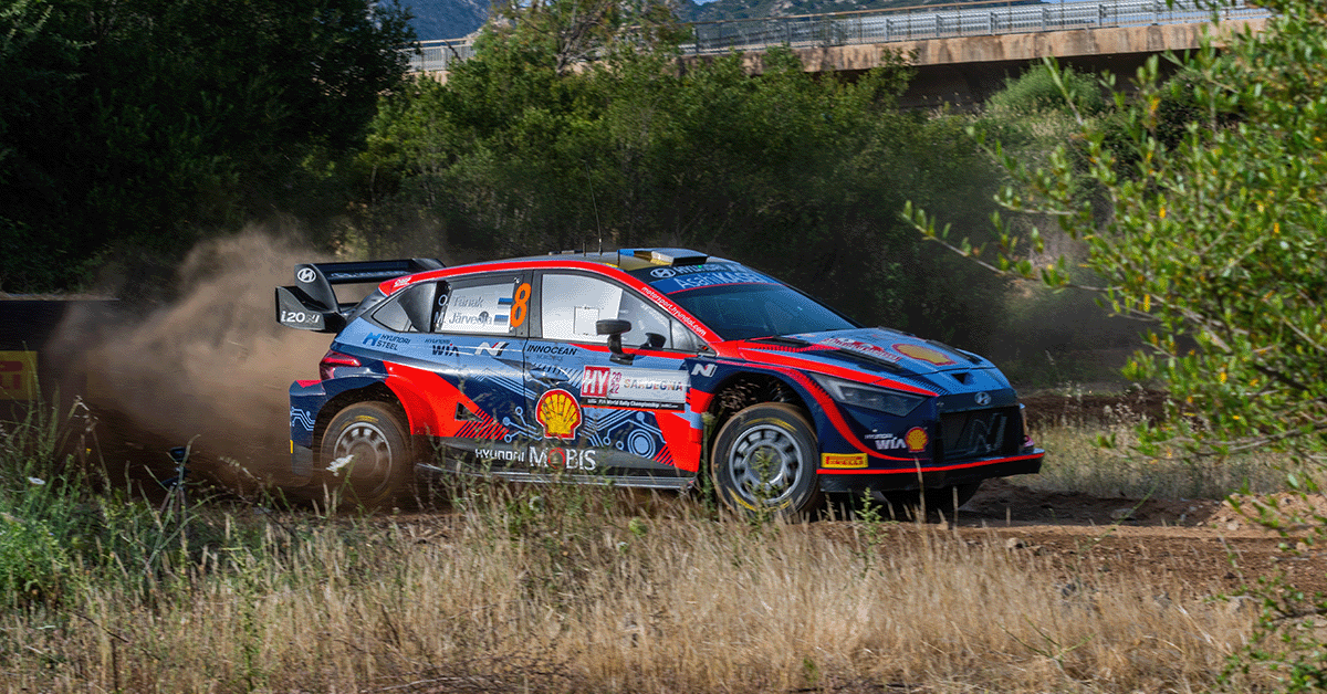 Hyundai Motorsport Secure A 1 2 Victory At Sardinia Rally Social