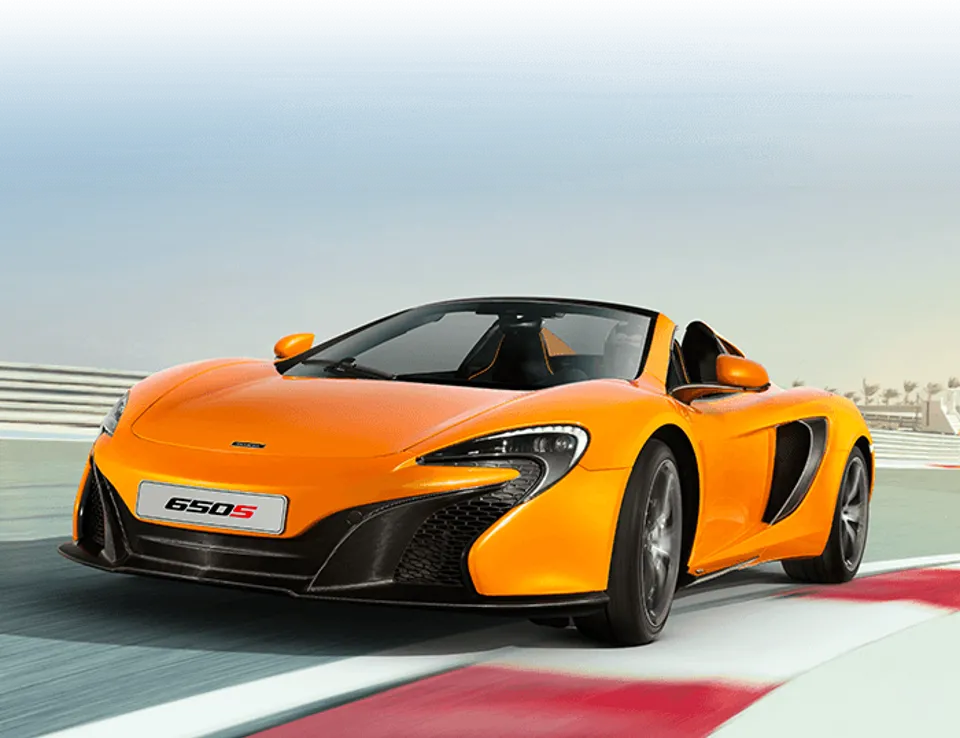 2010 Mclaren Orange Car