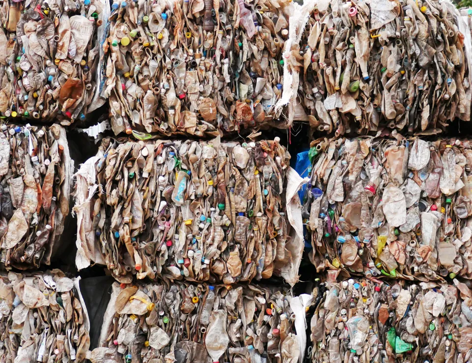 Bale Recycling Waste 1287571954