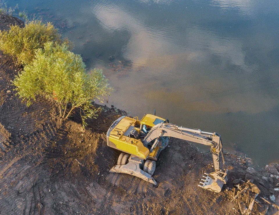 Digger By Water 1484295689